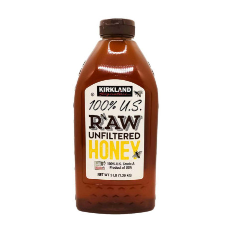 Kirkland Signature 100% U.s. Raw Unfiltered Honey – 1.36kg