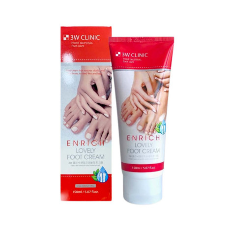 3W Clinic Enrich Lovely Foot Cream 150ml