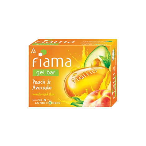 Fiama Peach & Avocado Gel Bar Soap 75g