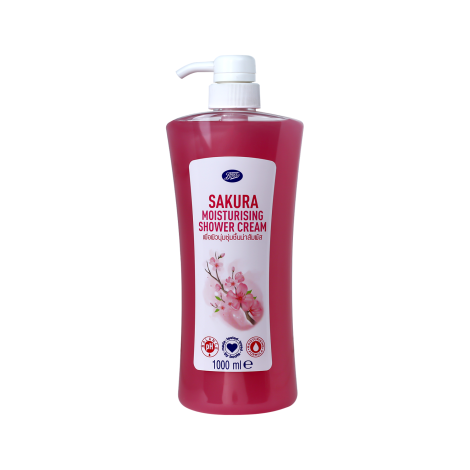 Boots Sakura Moisturising Shower Cream 1000ml