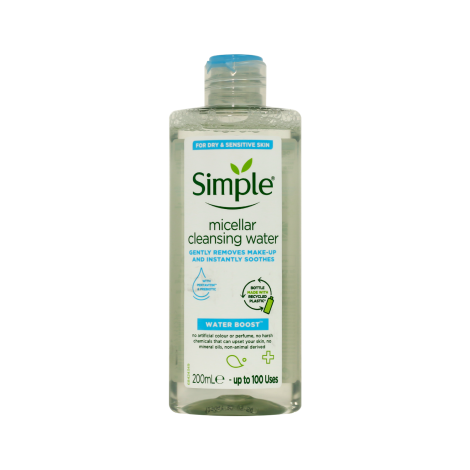 Simple Water Boost Micellar Cleansing Water 200ml