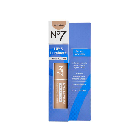 No7 Lift & Luminate Triple Action Serum Concealer - Light Medium