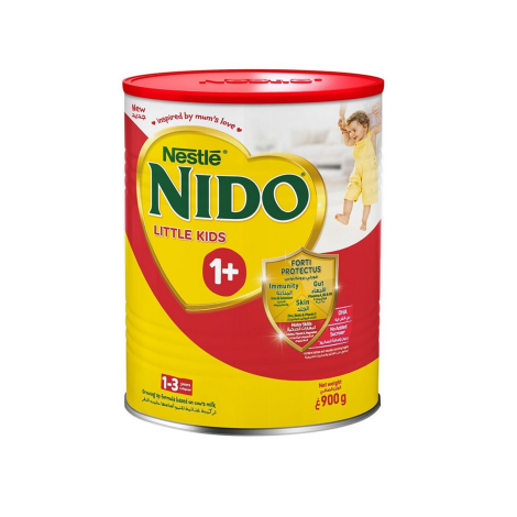 Nestle Nido Little Kids 1+ Growing Up Milk For Toddlers 1-3 Years 900g