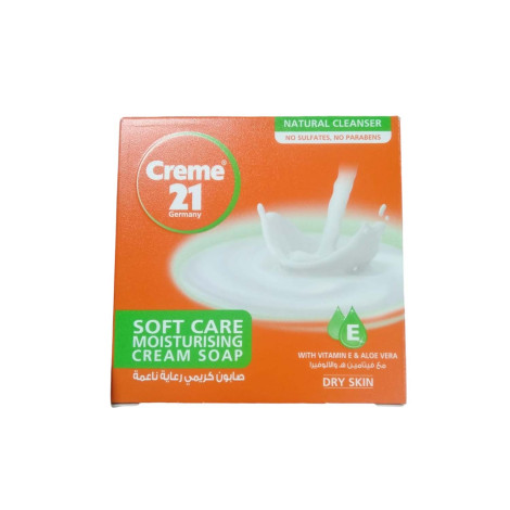Creme 21 Soft Care Moisturising Cream Soap 125g