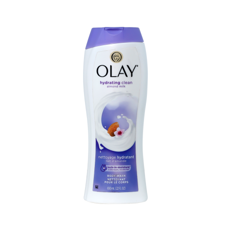 Olay Hydrating Clean Almond Milk Body Wash 650ml