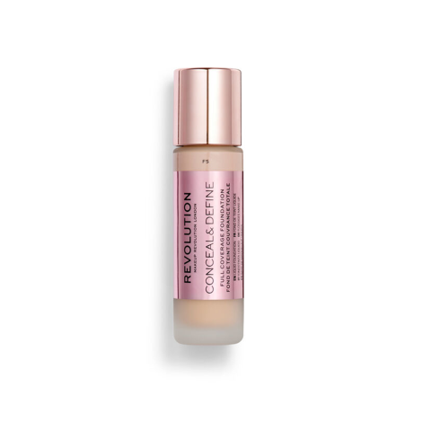 Makeup-Revolution Conceal & Define Foundation F5