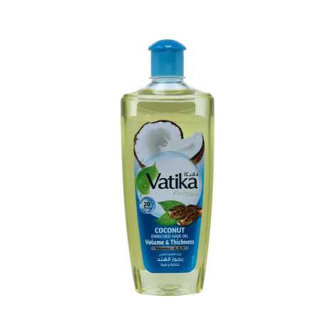 Vatika Natural's Volume & Thickness Coconut Enriched Hair Oil 300ml
