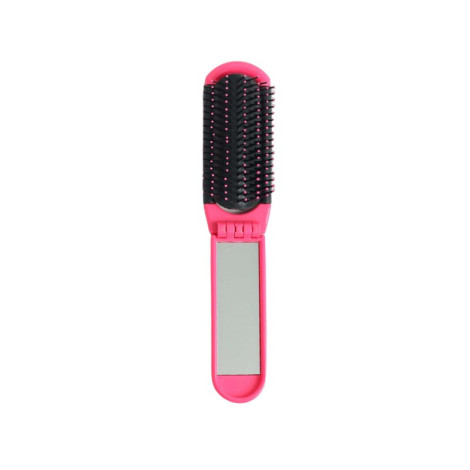 Technic Hair Brush & Glass - Red
