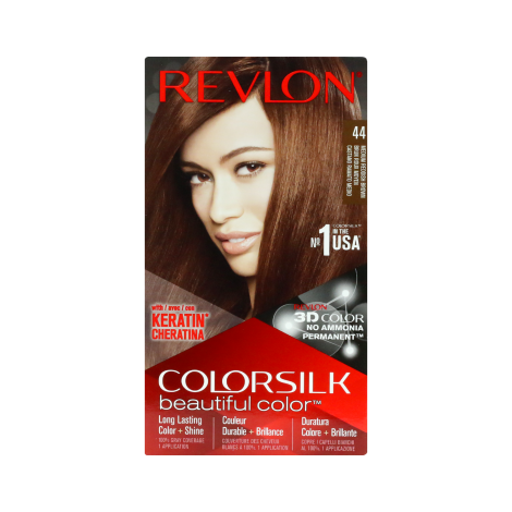 Revlon Colorslk Beautiful Hair Color - 44 Medium Reddish Brown