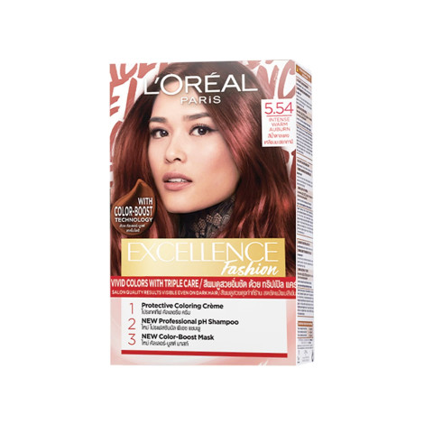 L'Oreal Excellence Hair Color- 5.54 Intense Warm Auburn