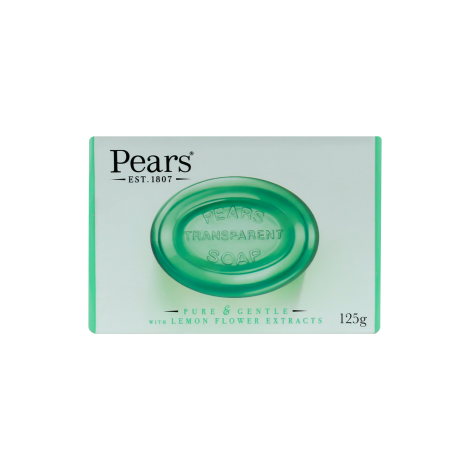 Pears Pure & Gentle Lemon Flower Extracts Transparent Soap125g