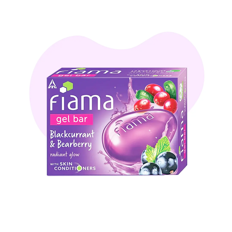 Fiama Blackcurrant & Bearberry Gel Bar 125g