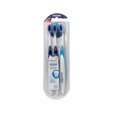Sensodyne Pepair & Protect Tooth Brush 1x3 Pack