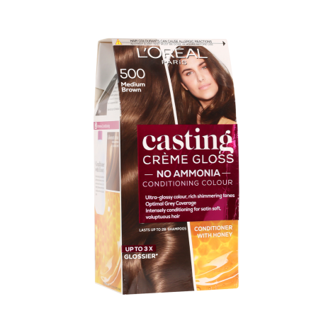 L'Oreal Casting Creme Gloss No Amonia Conditioning Colour - 500 Light Brown