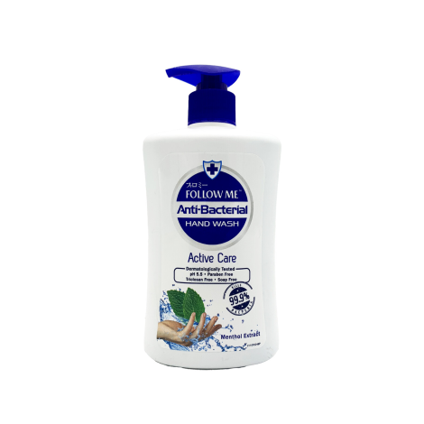 Follow Me Anti-Bacterial Active Care Hand Wash 450ml