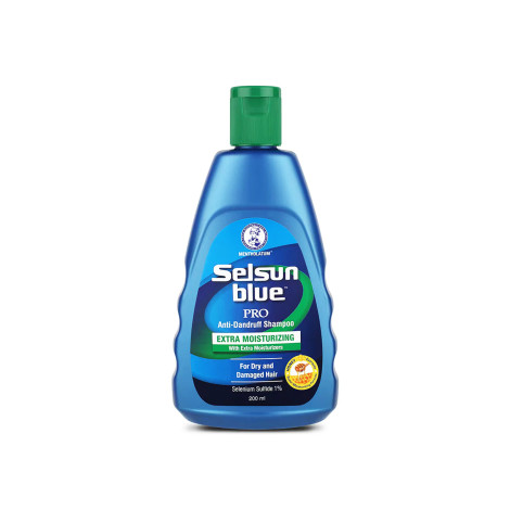 Selsun Blue Pro Extra Moisturizing Anti Dandruff Shampoo 120ml