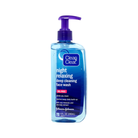 Clean & Clear Night Relaxing Deep Cleansing Face Wash 240ml