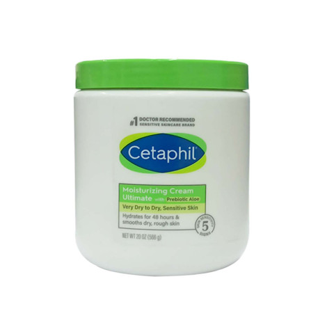 Cetaphil Moisturizing Cream Ultimate With Prebiotic Aloe 566g