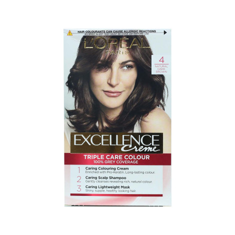 L'Oreal Excellence Creme Triple Care Colour - 4 Brown