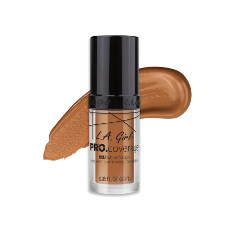 L.A Girl Pro Coverage Illuminating Foundation - Bronze