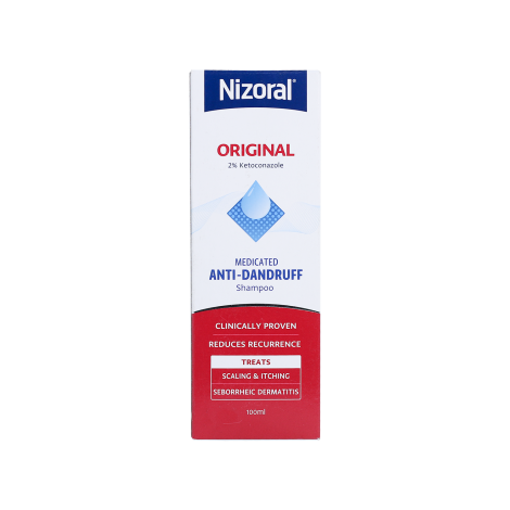 Nizoral Original 2% Ketoconazole Medicated Anti-Dandruff Shampoo 100ml