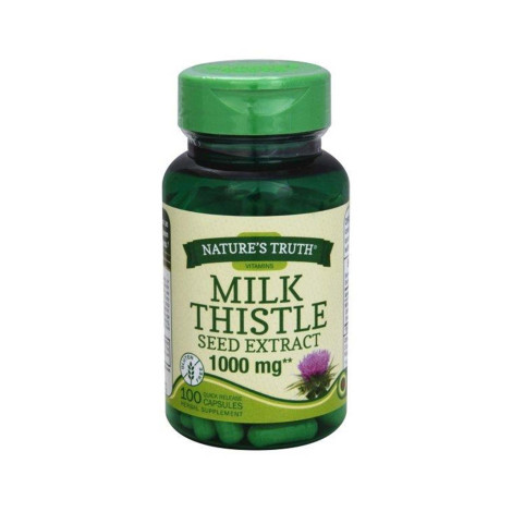 Nature’s Truth Milk Thistle Seed Extract 1000mg 100 Capsules