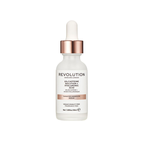 Revolution Skincare Under Eye Serum 5% Caffeine Solution Hyaluronic Acid 30ml