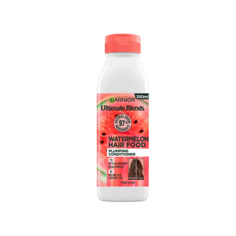 Garnier Ultimate Blends Watermelon Hair Food Plumping Conditioner 350ml