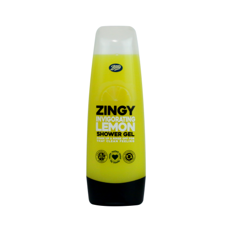 Boots Zingy Invigorating Lemon Shower Gel 250ml