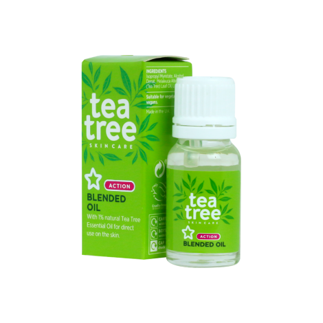 Superdrug Tea Tree Blended Oil 10ml