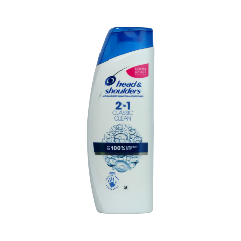 Head & Shoulders Anti Dandruff 2in1 Classic Clean Shampoo & Conditioner 450ml