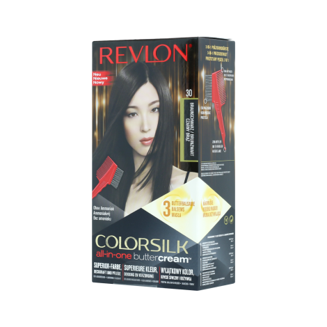 Revlon Colorsilk Buttercream Lasting Color - 30 Brown Black