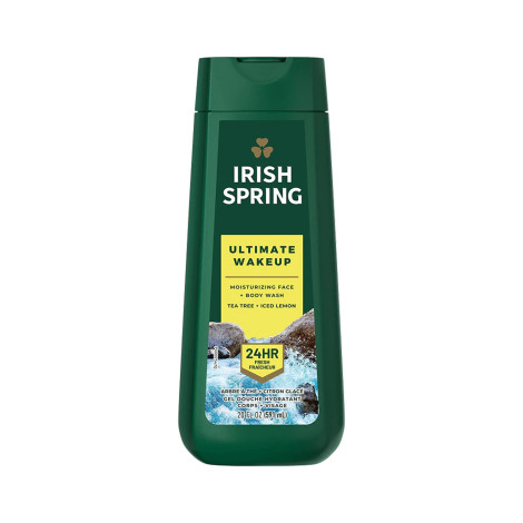 Irish Spring Ultimate Wakeup Moisturizing Face + Body Wash 591ml