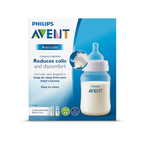 Philips Avent Anti Colic Feeders 2 Wide Neck Bottles