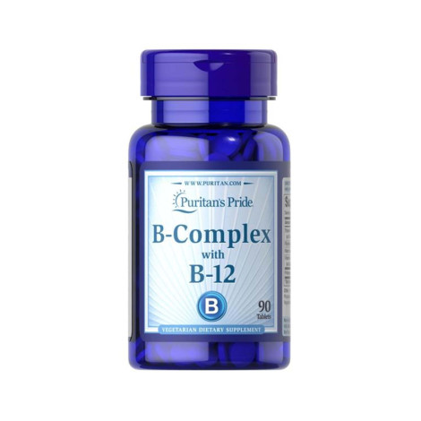 Puritan’s Pride Vitamin B-Complex and Vitamin B-12 90 Tablets