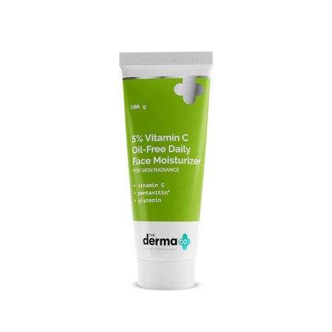 The Derma Co 5% Vitamin C Oil-Free Daily Face Moisturizer 100g