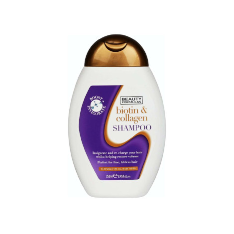 Beauty Formulas Biotin And Collagen Shampoo 250ml