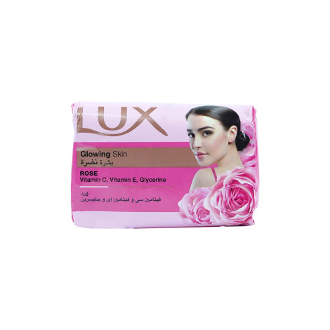 Lux Glowing Skin Rose Saop 165g