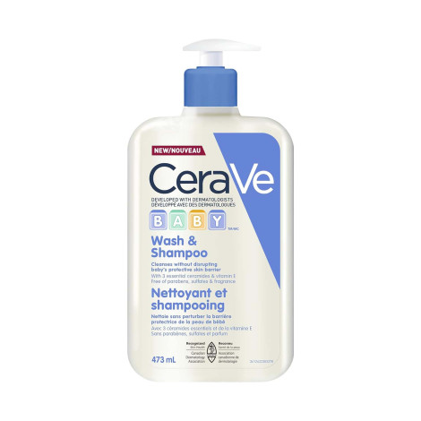 Cerave Baby Wash & Shampoo 473 ml