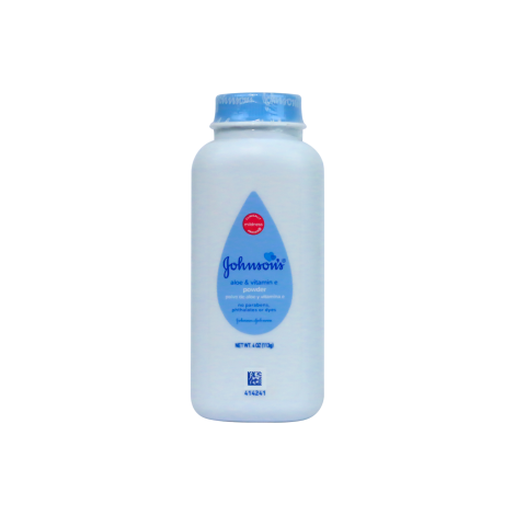 Johnsons Aloe & Vitamin E Baby Powder 113g