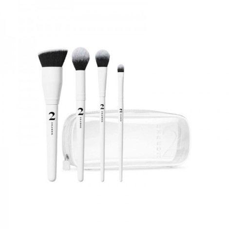 Morphe The Sweep Life 4 Piece Brush Collection + Bag