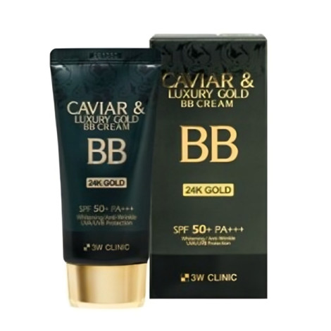 3W Clinic Caviar & Luxury Gold BB Cream SPF50+ PA+++ 50ml