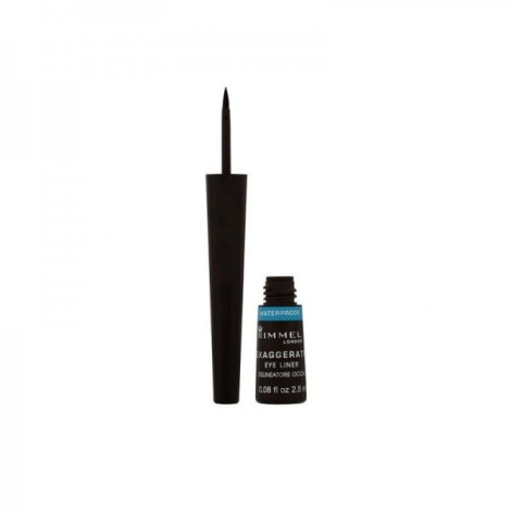 Rimmel Exaggerate Hydrofuge Waterproof Eye Liner Pot- 003 Black