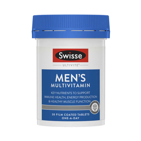 Swisse Men’s Ultivite Multivitamin – 30 Tablets