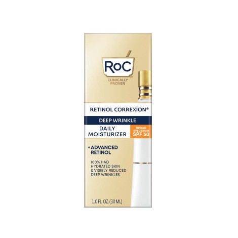 Roc Retinol Correxion Deep Wrinkle Daily Moisturizer SPF30 30ml