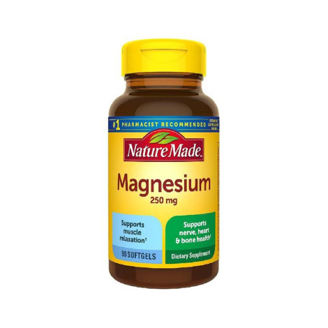 Nature Made Magnesium 250mg 90 Softgels