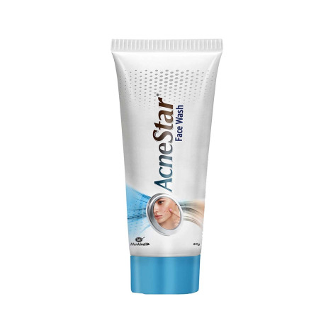 Mankind Acne Star Face Wash 50g