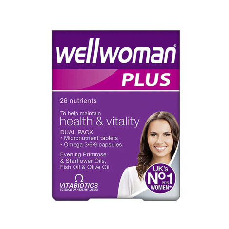 Vitabiotics Wellwoman Plus Omega 3.6.9 – 56 Tablets