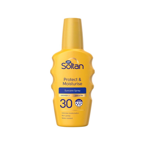 Boots Soltan Protect & Moisturise Suncare Spray SPF30 200ml