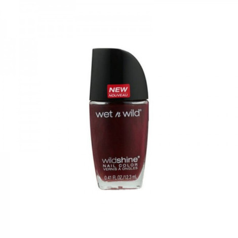 Wet n Wild Wild Shine Nail Color E486C- Burgundy Frost